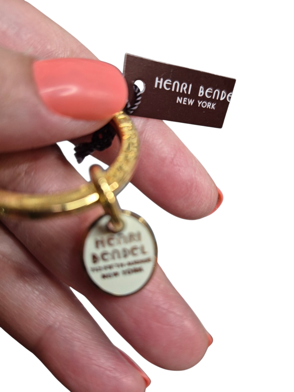 RARE Henri Bende Swavoski Crystal Lipstick Compact Mirror & Keychain - Picture 6 of 10